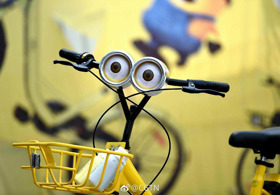Ofo แชร์จักรยานชื่อดังของจีน เปิดตัว แชร์จักรยาน “มินเนี่ยน” เอาใจคนรักมินเนี่ยน…