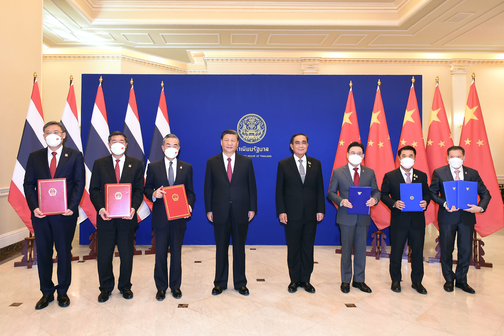 ไทย – จีน ร่วมหารือกระชับความสัมพันธ์ เร่งผลักดันและบูรณาการความร่วมมือในหลายมิติให้ได้ผลเป็นรูปธรรม พร้อม MOU 5 ฉบับ