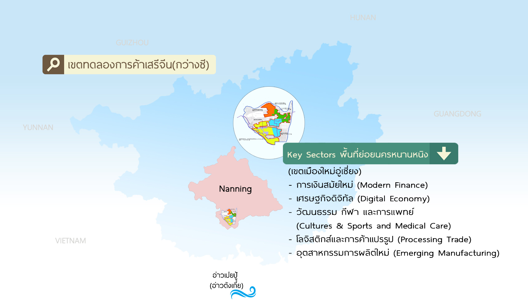 “แจกกระหน่ำ” โปรโมชันดึงดูดนักลงทุนต่างชาติเข้าเขตทดลองการค้าเสรีจีน(กว่างซี) โอกาสของธุรกิจไทย – thaibizchina