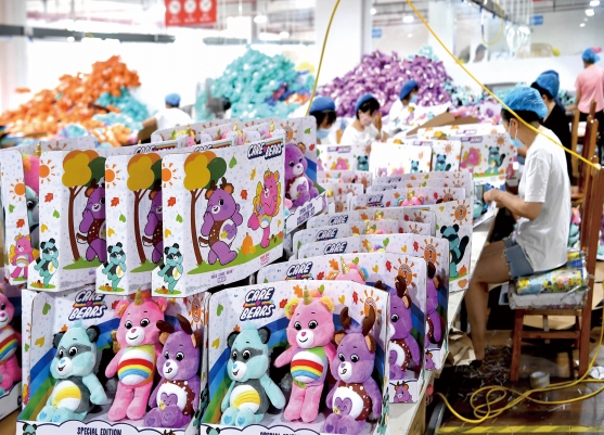 มณฑลฝูเจี้ยนมียอดการส่งออกของเล่นเพิ่มขึ้น ในข้อริเริ่ม BRI – thaibizchina