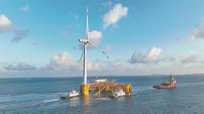 มณฑลฝูเจี้ยนเปิดฟาร์มเพาะเลี้ยงสัตว์น้ำอัจฉริยะกลางทะเล ขับเคลื่อนด้วยพลังงานลม – thaibizchina