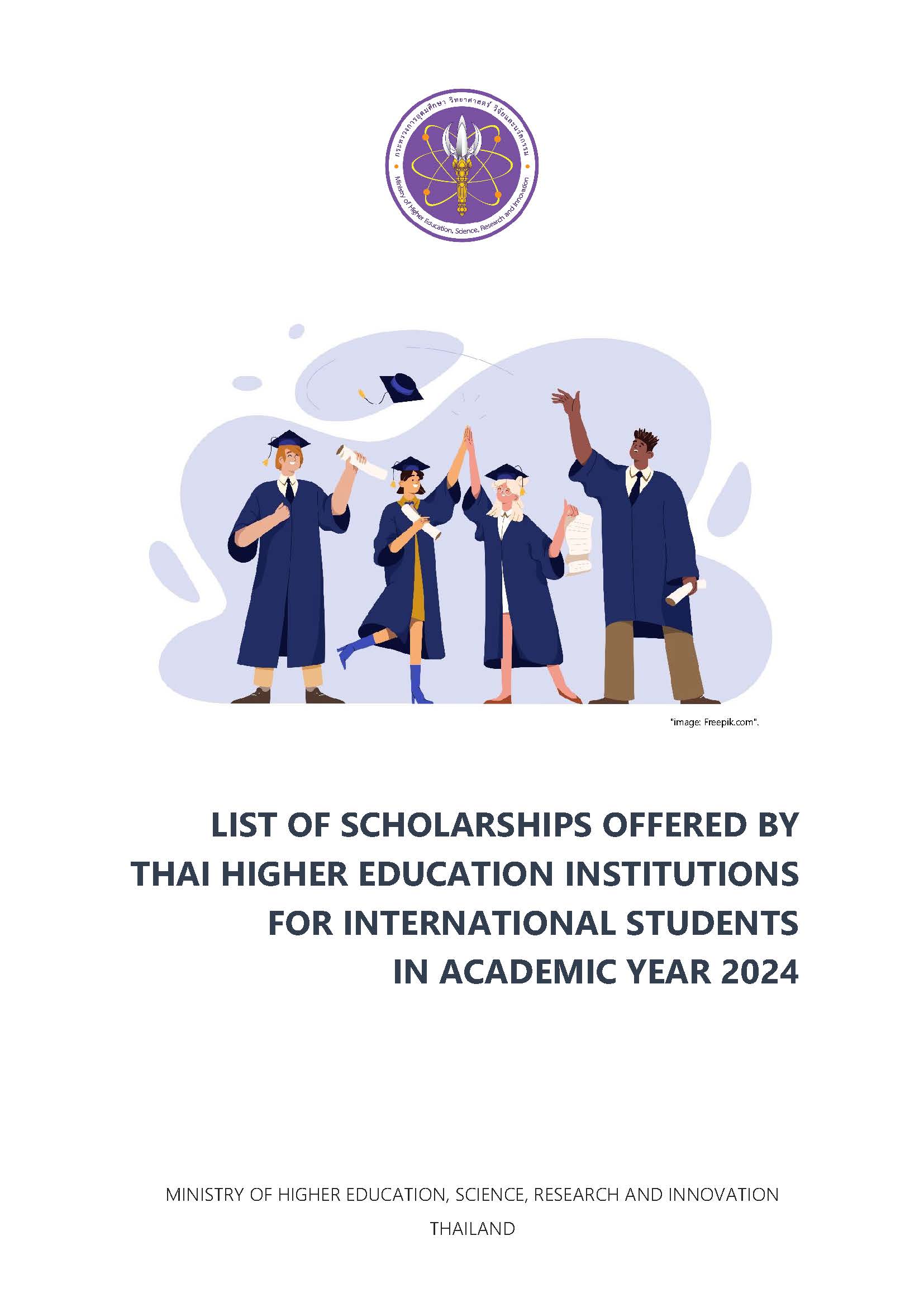 Scholarships offered by Thai University for International Students in Academic Year 2024