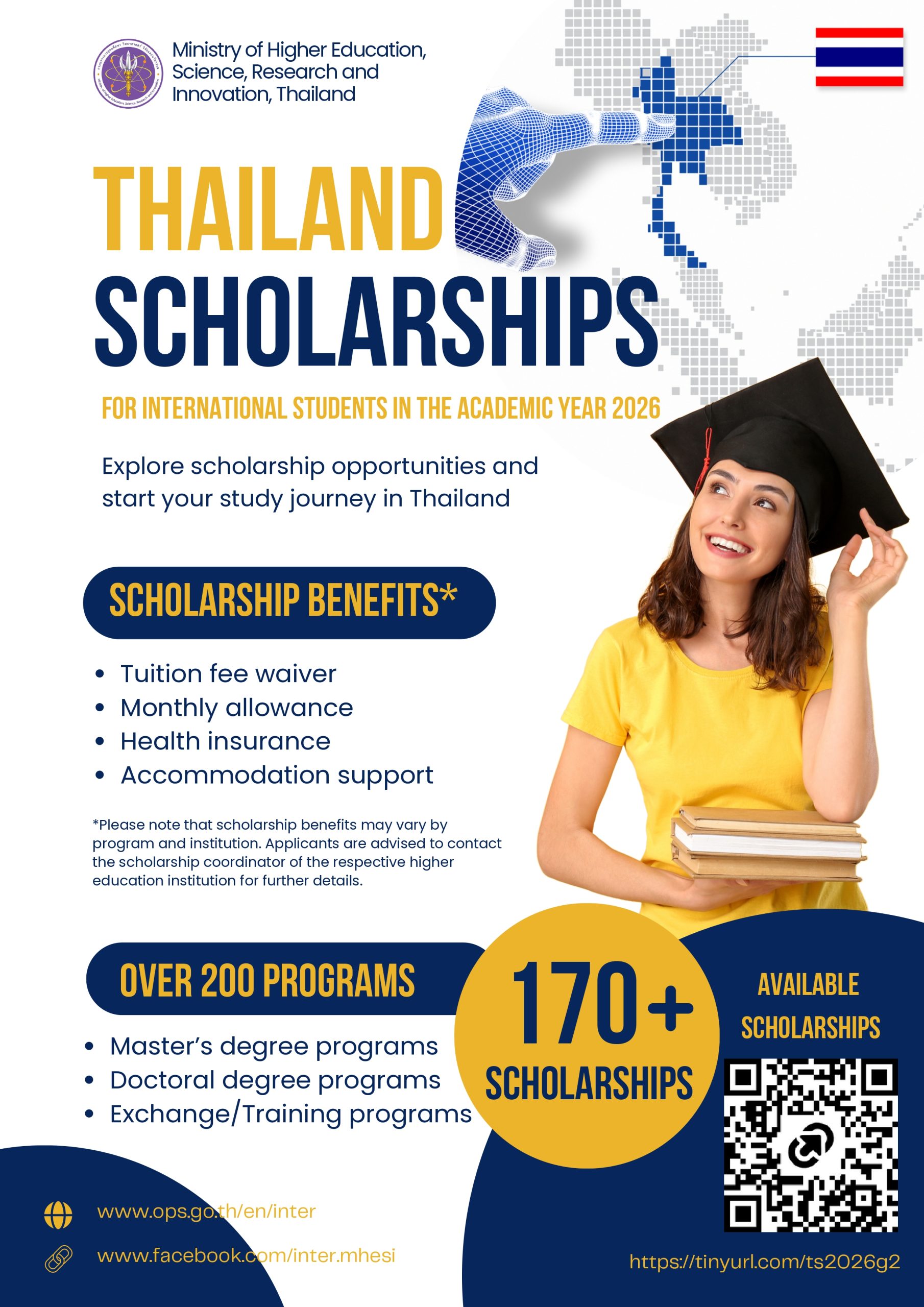 Thailand Scholarships 2026